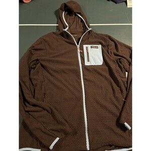 Ventures Endurance Hot Chocolate Run Full Zip Hoodie Sweatshirt XL 5k Running